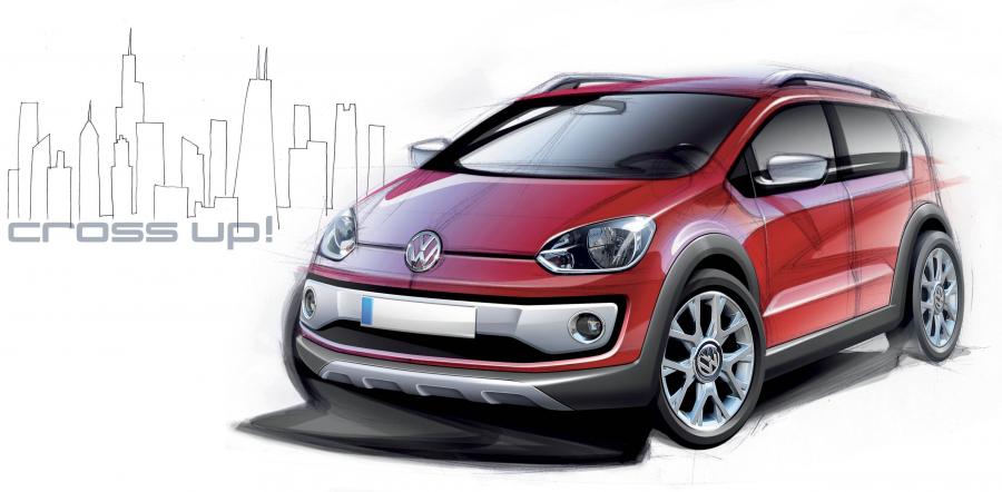  Volkswagen Cross up Concept 2011 года  (фото 3 из 5)